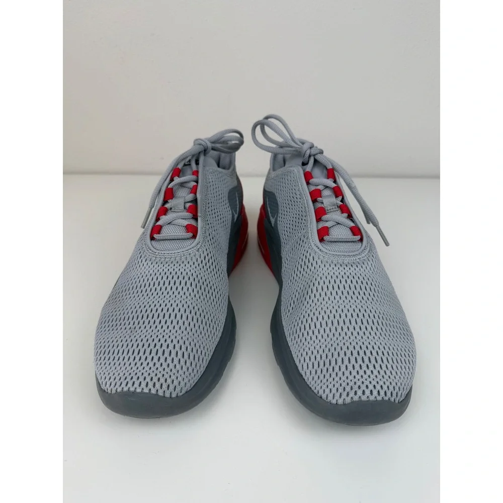 Nike Mens Mesh Running Shoes Air Max Motion 2 Size 12 Gray Red CI7589-001